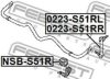 NISSA 546131CA1A Stabiliser Mounting